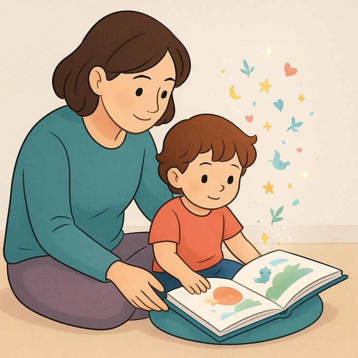 Parent and Kid Coloring